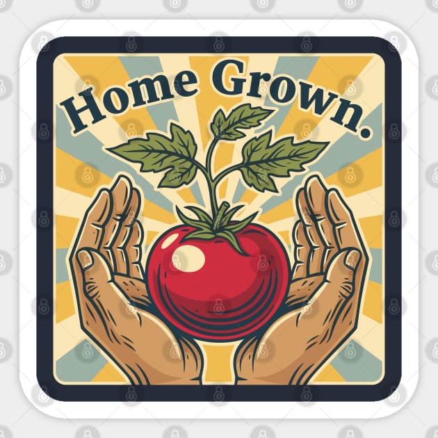 Homegrown Tomato Love Sticker by enrynz